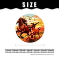 thumbnail image 2 of 14 Inch Wall Clock Battery Operated Silent Clock Decorative for Office, Kitchen, Outdoor, Living Room，Mare Teaching Her Cute New Foal Beautiful, 2 of 4