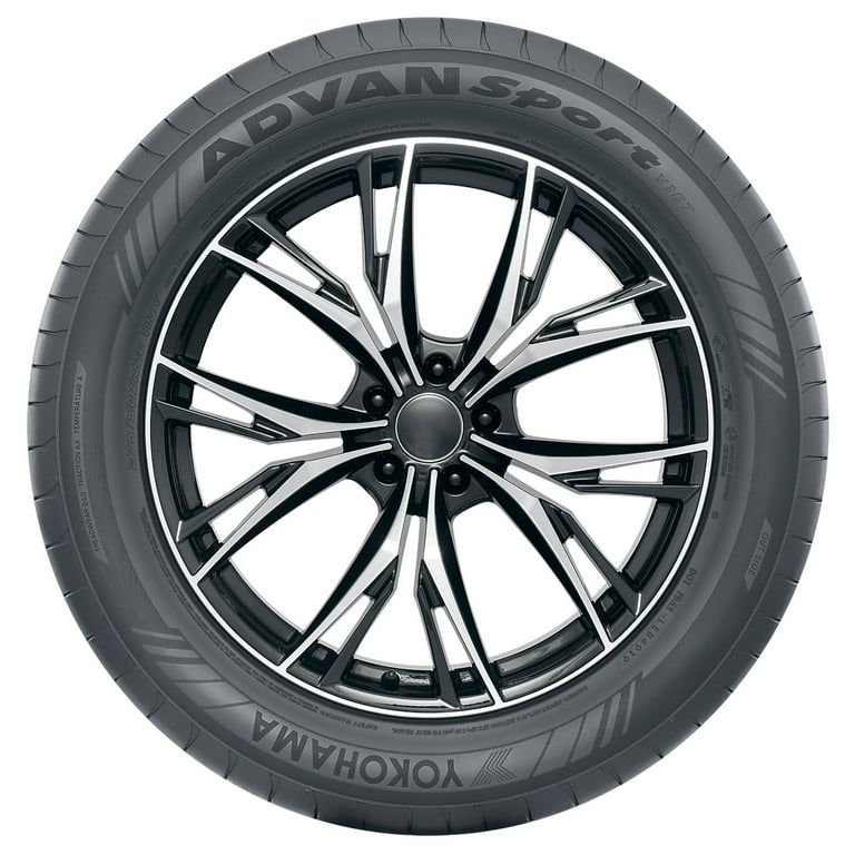215/45R18YOKOHAMA ADVAN サマータイヤ2本2022年製造 Yokohama Advan Sport V107C UHP 285/45ZR22 114Y Passenger
