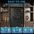 thumbnail image 5 of Tigerking 3.47 Cu. ft. Biometric Fingerprint Fireproof Safe Box for Home Office, Digital Keypad Safes with Removable Shelf, 5 of 10