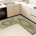 thumbnail image 5 of Kitchen Rugs Sets of 3 Non Slip Washable Kitchen Mats for Floor, Kitchen Runner Rug, Floor Mat Carpet for Entryway, Laundry, Sink, 5 of 12