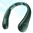 thumbnail image 1 of JISULIFE Ventilador de cuello portátil, ventilador sin aspas manos libres, 5 velocidades, ventilador personal portátil con batería de 4000 mAh, giratorio, recargable, regalo para mujeres y hombres, 1 of 5