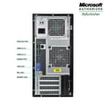 thumbnail image 5 of Restored Dell Desktop Computer Optiplex 3020 Minitower Intel Core i3-4130 3.1GHz Processor 8GB RAM 250GB HDD DVD-RW - Windows 10 Pro PC (Refurbished), 5 of 5