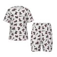 thumbnail image 1 of Balery Poodle Dog Conjunto de Pijama Infantil de Manga Corta con Estampado – Ropa de Dormir de Algodón Suave-Medium, 1 of 6