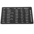 thumbnail image 6 of Kitchen Conversion Chart Magnet with Measurement Scale and Cooking Baking Comparison Table for Easy Ingredient Calculations, 6 of 8