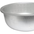 thumbnail image 5 of TrueCraftware- 28 qt. Aluminum Colander 17-1/2" x 5" with tapered edge- Kitchen Strainer Sieve Wash Vegetables and Fruits Spaghetti Noodles Salads Drain Cooked Pasta Home Kitchen Essential, 5 of 6
