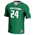 thumbnail image 2 of Unisex GameDay Greats #24 Green South Florida Bulls Lightweight Lacrosse Jersey, 2 of 3