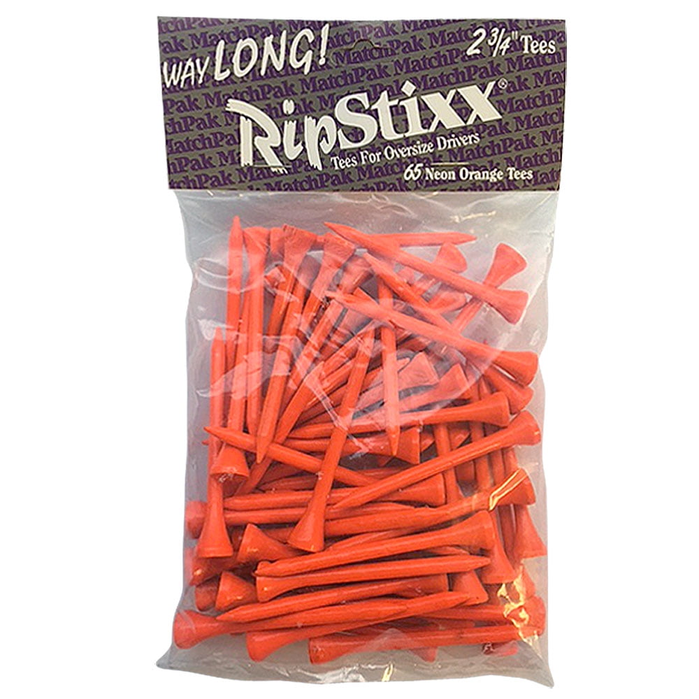 2-3/4' Waylong Ripstixx CitOrange 65 ct Golf Tees