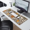 thumbnail image 2 of Long Mouse Pads for Desk,Halloween Skulls Pumpkins and Cauldrons Desk Mats on Top Of Desks, Desk Mouse Pad Extra Large with 3mm Non-Slip Base and Stitched Edge for Gaming,Office,Work,Home 31.5x11.8in, 2 of 5