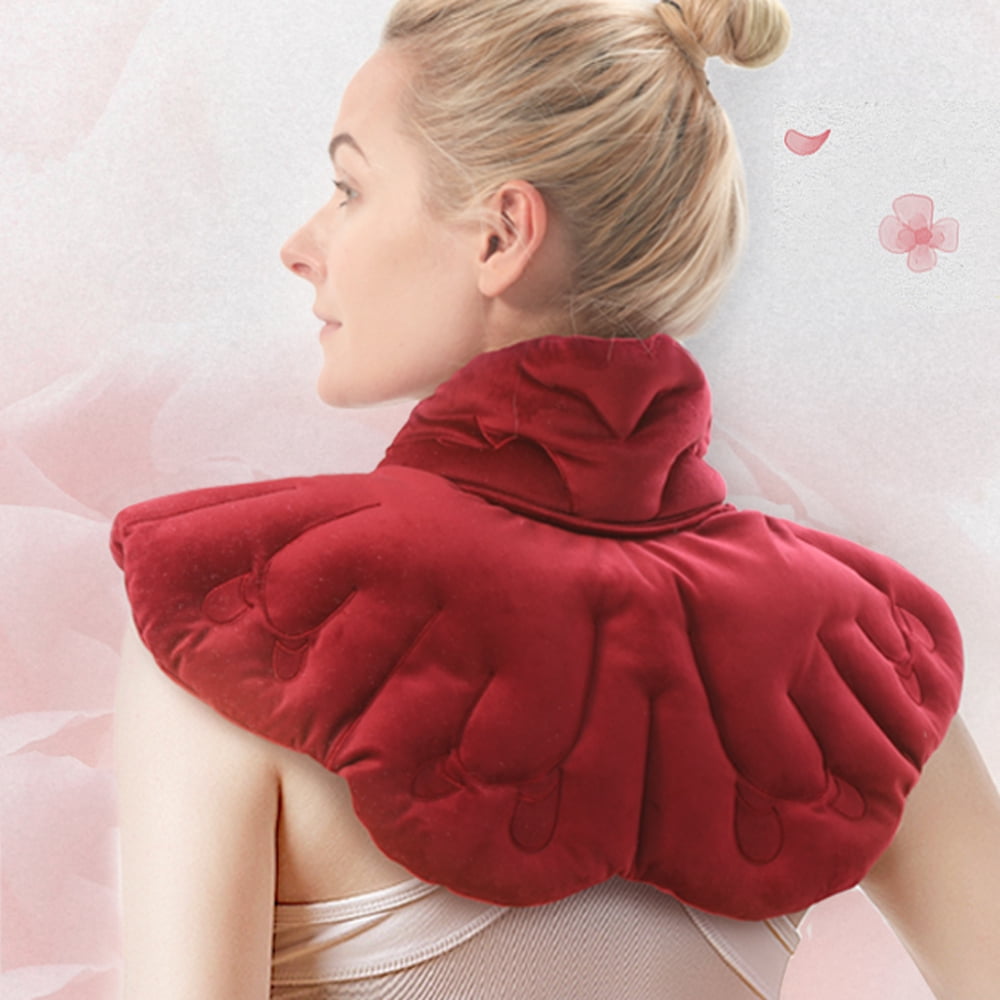 Microwavable Heating Pad for Neck and Shoulders to Relieve Pain, Sore Muscles, Tension