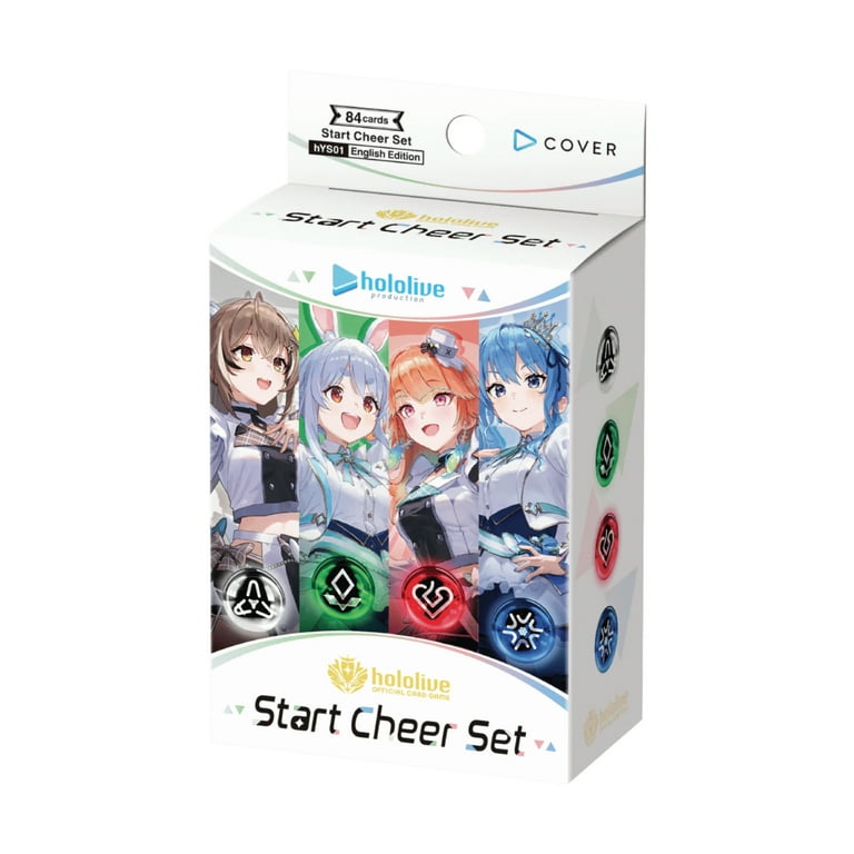 Hololive Official Card Game: Start Cheer Set - 84 Cards - Walmart.com