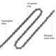 thumbnail image 3 of Cadena SHIMANO CN-6701-10 10 velocidades 116 eslabones Plata, 3 of 3
