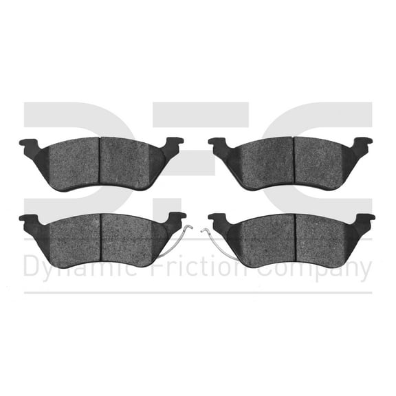 Dynamic Friction Company 3000 Semi-Metallic Brake Pads 1311-0858-00-Rear Set For 2001-2007 Chrysler Town & Country, 2001-2007 Dodge Caravan, 2001-2007 Dodge Grand Caravan