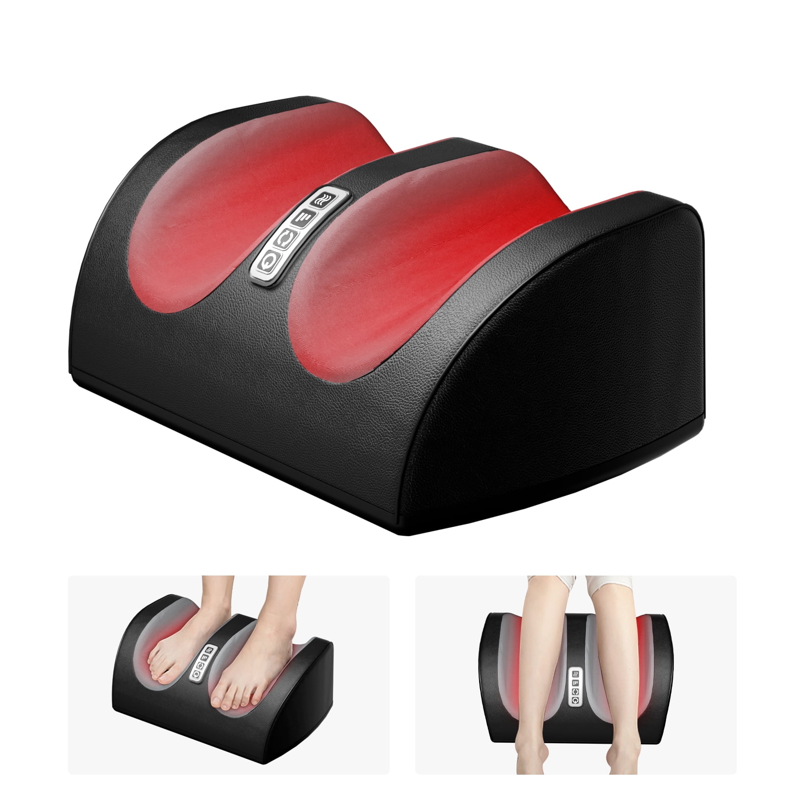 LAOBEN Shiatsu Foot Massager Machine with Heat, Foot and Calf Massager with Massage Roller, Deep Tissue Massager, Gifts for Women & Men