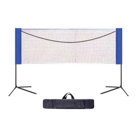 Red de bádminton, red de pickleball, fácil instalación, práctica red de voleibol, red de tenis para juegos al aire libre y en el patio trasero 61 millones