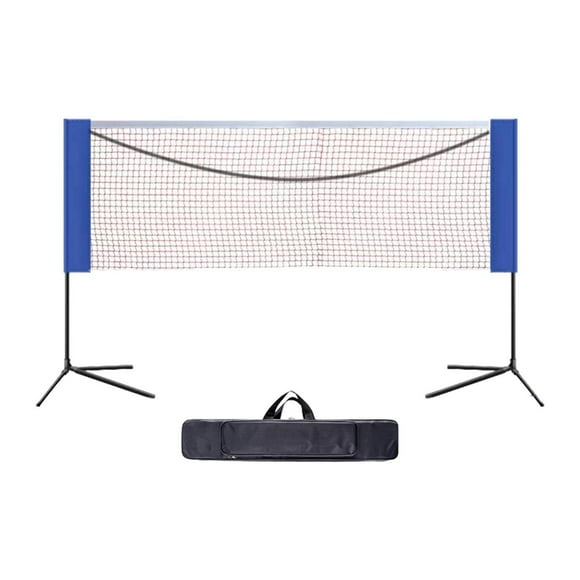 Red de bádminton, red de pickleball, fácil instalación, práctica red de voleibol, red de tenis para juegos al aire libre y en el patio trasero 61 millones