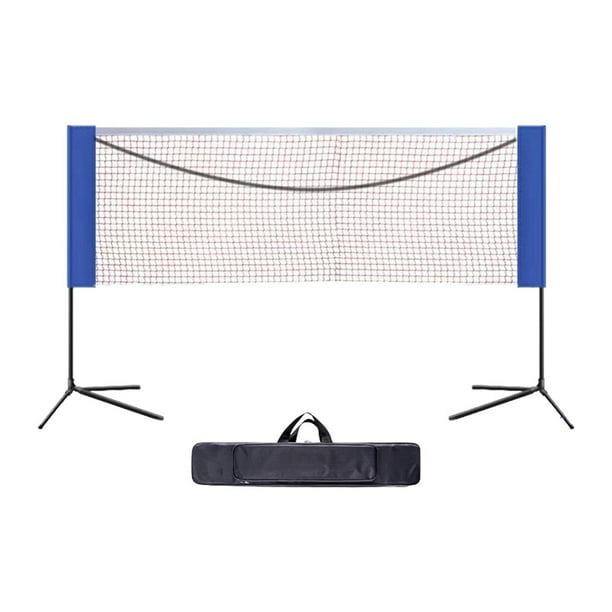 Red de bádminton, red de voleibol para adultos con bolsa de almacenamiento, red de tenis de repuesto, red de pickleball para cancha al aire libre, patio trasero, interior 61 millones