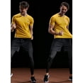thumbnail image 5 of NELEUS Mens Dry Fit Mesh Athletic Shirts 3 Pack,Blue+Red+Yellow,US Size M, 5 of 6