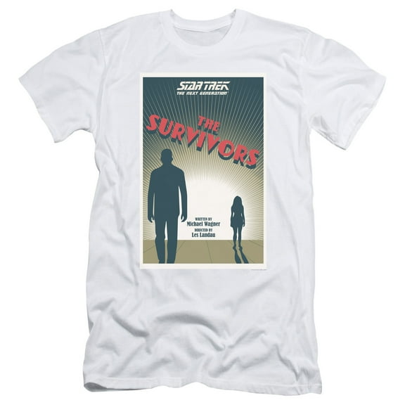 Star Trek Tng Season 3 Episode 3 Adult 30/1 T-Shirt White