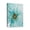 Blue And White-86, variant on Abstract Blue Flickering Flower Artwork – Modern Canvas Wall Paintings, Adding Graceful Floral Appeal to Bedroom, Office & Home Decor, 12x16 Inch
