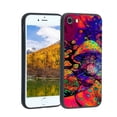 thumbnail image 1 of Compatible with iPhone 8 Phone Case, Psychedelic-7 Case Silicone Protective for Teen Girl Boy Case for iPhone 8, 1 of 1