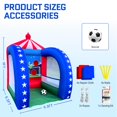 thumbnail image 4 of Juego de fútbol inflable OZIS de 198 x 198 x 274 cm con pelota y soplador, 4 of 7
