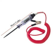 Automotive Test Light Digital LED Circuit Tester 6V/12V/24V Auto Electric Tester Light Tool with Voltmeter and Probe for Checking Vehicle Car Truck Motorcycle Boat Fuses