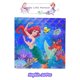 thumbnail image 1 of Adorno para tarta de cumpleaños de La Sirenita Ariel de Disney, suministros para fiesta, decoración de mesa y accesorios, inserto para pastel, regalos festivos, 1 of 4