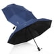 thumbnail image 5 of Paraguas plegable automático completo con protección UV, paraguas grande de goma negra con protección solar, 5 of 5