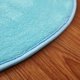thumbnail image 5 of Tatami, alfombra redonda para salón, alfombra antideslizante para dormitorio (1 pieza 80*80cm verde militar) brillar  Electrónica, 5 of 5