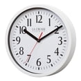 thumbnail image 4 of La Crosse Clock 8 inch Basics White Round Analog Quartz Wall Clock, 404-3020W, 4 of 8