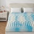 thumbnail image 2 of Sweetcrispy 3 inch Memory Foam Mattress Topper, 5-Zone Pressure Relief with Cooling Gel & Ventilated Design, Bed Topper for Sleep Support, Queen, 2 of 8