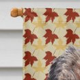 thumbnail image 3 of Carolines Treasures SC9543CHF Border Terrier Automne Feuilles Drapeau Toile Maison Taille, 3 of 4