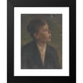 thumbnail image 2 of Elemír Halász-Hradil 15x18 Black Modern Framed Museum Art Print Titled - Peasant Boy (1902), 2 of 5
