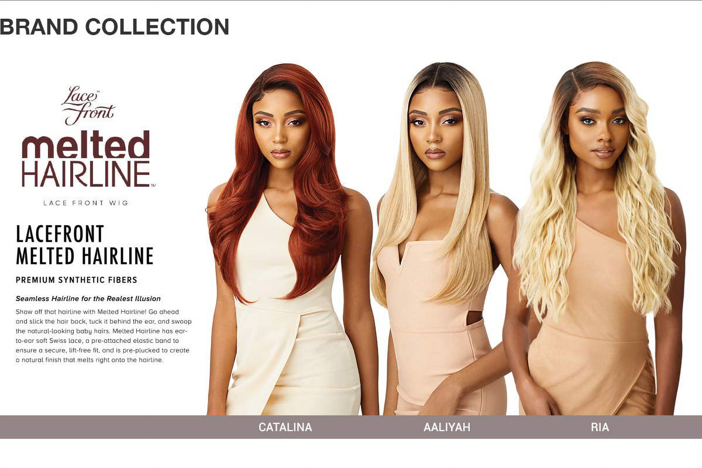 Outre Melted Hairline HD Lace Front Wig Ria - Walmart.com