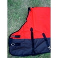thumbnail image 3 of 82 800D TURNOUT WATERPROOF WINTER HORSE BLANKET RUG HEAVY WEIGHT Red 5903, 3 of 5