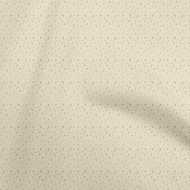 oneOone Tissu en Jersey de Coton Beige Abstrait Matériel de Robe Tissu Imprimé Tissu au Mètre 58 Pouces de Large