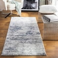 thumbnail image 3 of Mark&Day Area Rugs, 2x3 Landgraaf Modern Navy Marble Area Rug, Blue White Carpet for Living Room, Bedroom or Kitchen (2' x 2'11"), 3 of 7