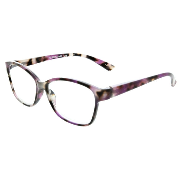 FLOWER Womens Reading Glasses - FLR103 Lilac +1.50