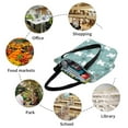 thumbnail image 5 of Haiem whiter Snow bear Print Pattern Shoulder Bag - Durable and Spacious Tote Bag,Versatile Shopping Bag, 5 of 7