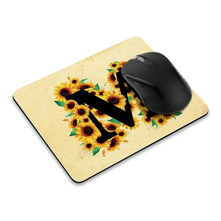 WIRESTER 8.66x7.08 in Rectangle Mouse Pad with Non-Slip Rubber Base for Computers  Laptop  Office & Home - Sunflower Vintage M price history on PriceWatchPro