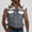 Gray, variant on Sleeveless T Shirts for Men Beach Mens T-Shirts White Crew Neck Summer T Shirts for Men Design Hawaiian Shirt for Men Cotton Poly