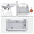 thumbnail image 6 of hauck Alpha+ Adjustable Booster High Chair and High Chair Tray Table, Grey, 6 of 10
