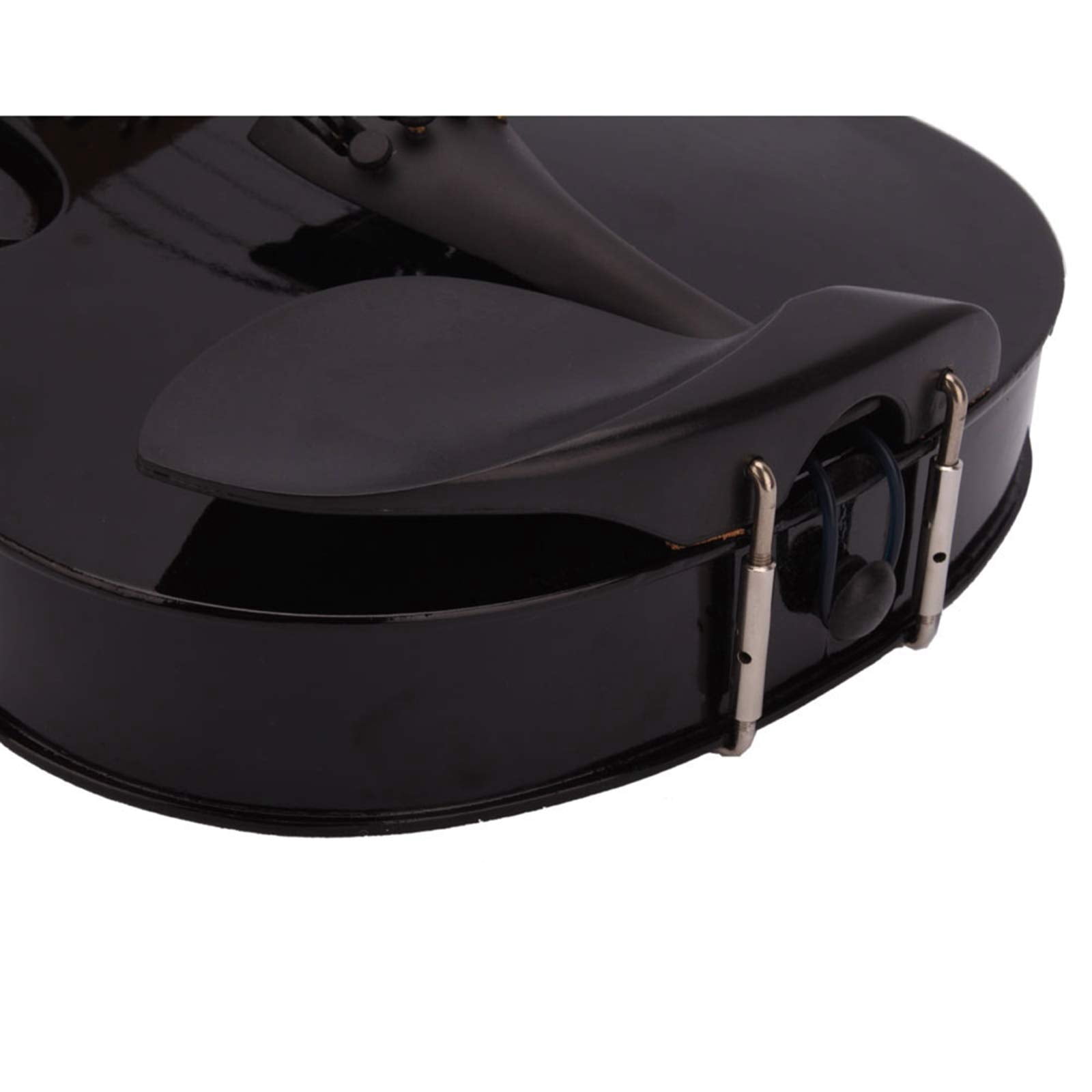 4/4 Full Size Natural Acoustic Violin with Case, Bow, and Rosin - Ideal for Student and Beginners, Natural
