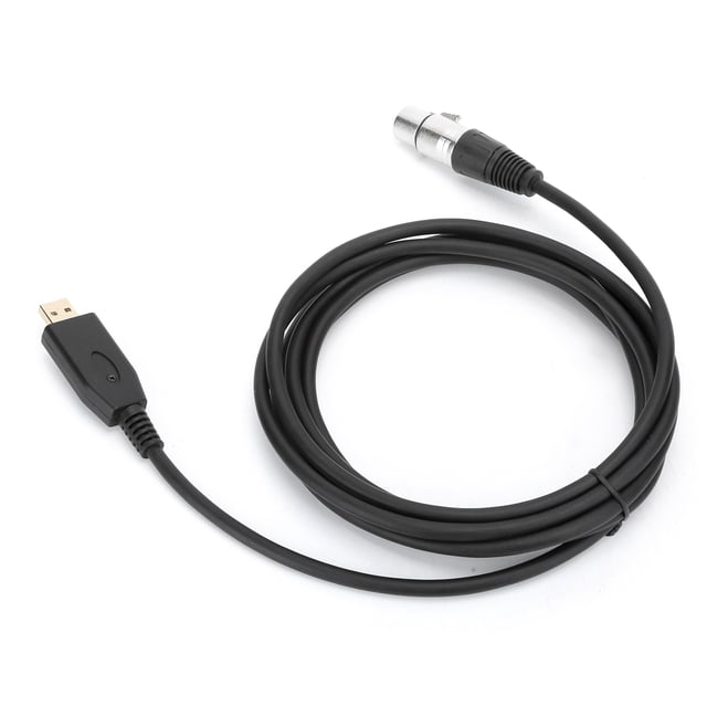 Cable de micrófono hembra USB a XLR Bling Bling profesional alto rendimiento