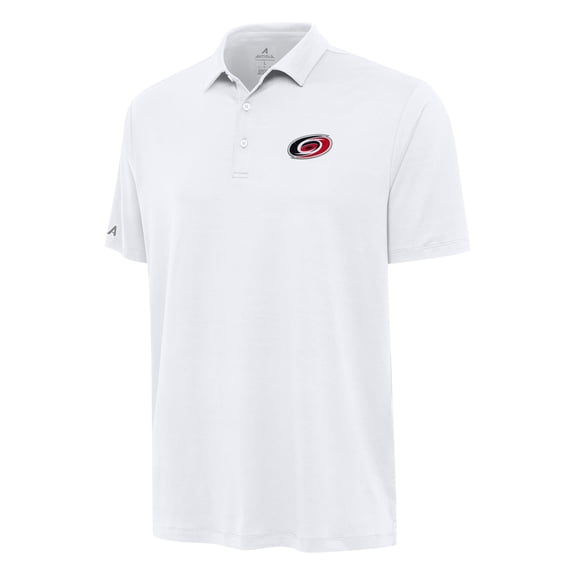 Men's Antigua White Carolina Hurricanes Reprocess Polo