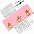 thumbnail image 2 of Large Mouse Pad Pink Corgi Dog Love Extended Gaming Mouse Pad with Stitched Edges Laptop Computer Keyboard Mouse Mat Desk Pad for Work Game Office Home, 2 of 6