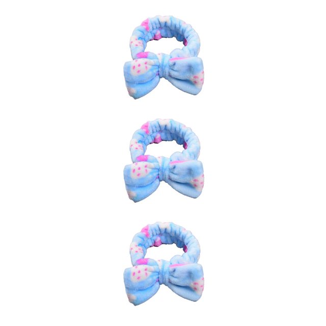 Diademas Bowknot Qarigey Estiramiento Ajustable Fresa Azul CBP385970