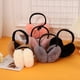 thumbnail image 3 of Las orejeras de invierno pueden calentar orejeras femeninas lindas estudiantes protección para los oídos orejeras de felpa anticongelantes orejeras cálidas (gris), 3 of 3