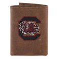 thumbnail image 1 of South Carolina Trifold Embroidered Leather Wallet, 1 of 1