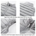 thumbnail image 4 of Alpine Swiss Jodie Womens Puffer Vest Lightweight Packable Quilted Vest Jacket, 4 of 8